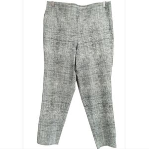 Dalia Pull OnTextured Gray Dress Pants